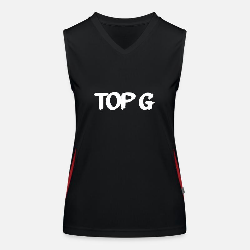 Top G Funktionelles Kontrast-Tank Top für Frauen