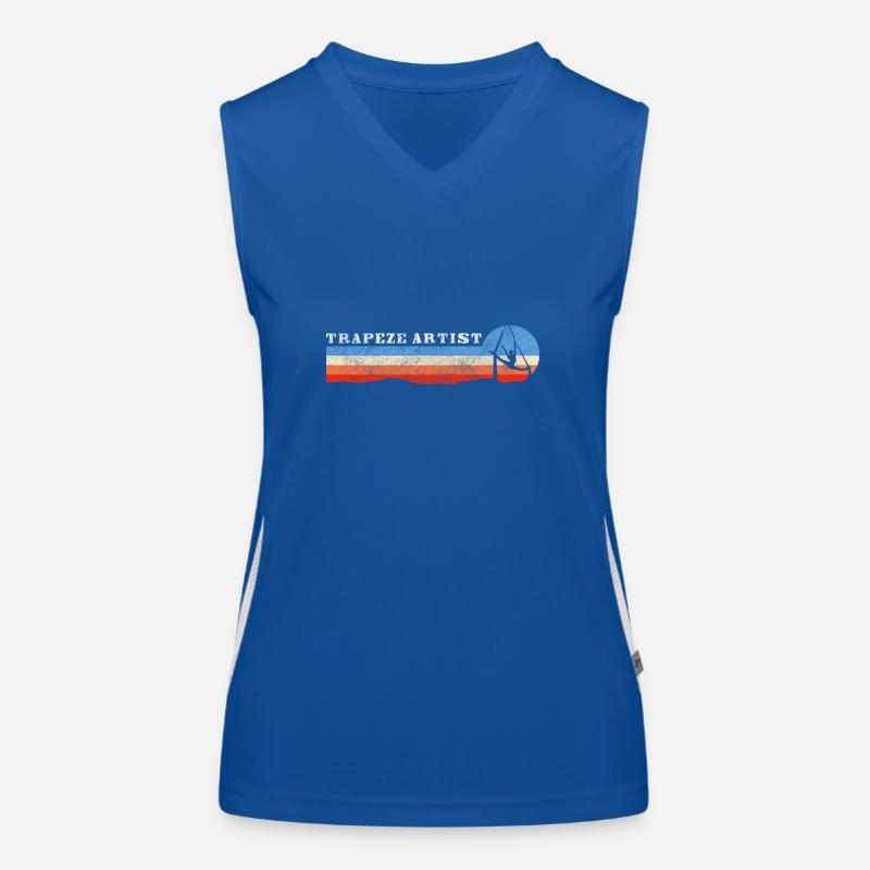 Zirkuszelt Funktionelles Kontrast-Tank Top für Frauen