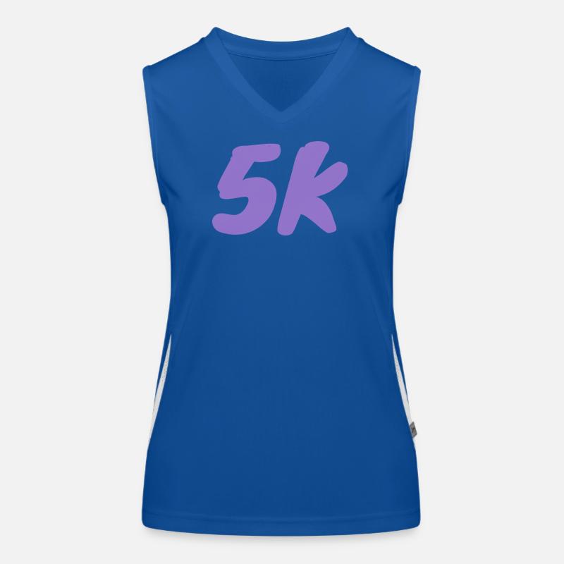 5K_langsame Läufer Funktionelles Kontrast-Tank Top für Frauen