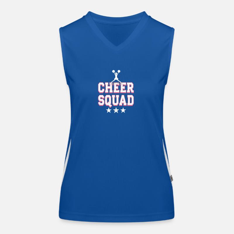 Cheerleading Cheer Squad Cheer Squad Women's Functional Contrast Tank Top