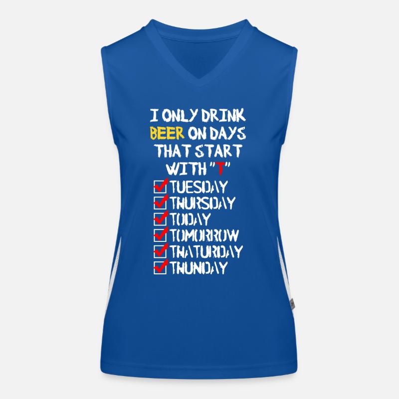Beer everyday Women's Functional Contrast Tank Top