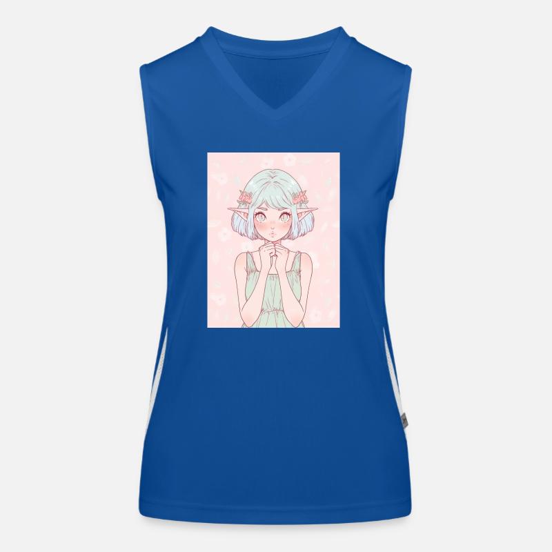 Anime, Mädchen, Geschenk Funktionelles Kontrast-Tank Top für Frauen