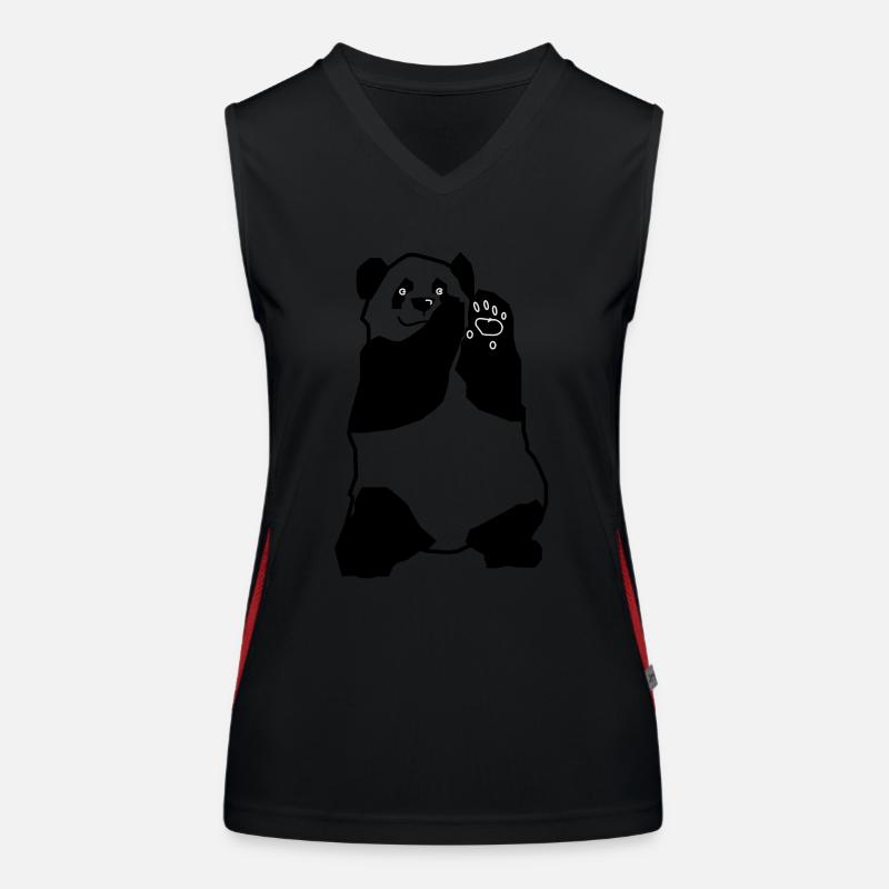 panda Débardeur respirant contrasté Femme