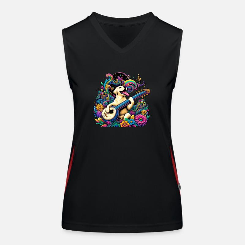 Labrador String Magic Women's Functional Contrast Tank Top