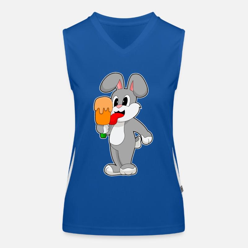 Popsicle de lapin Débardeur respirant contrasté Femme