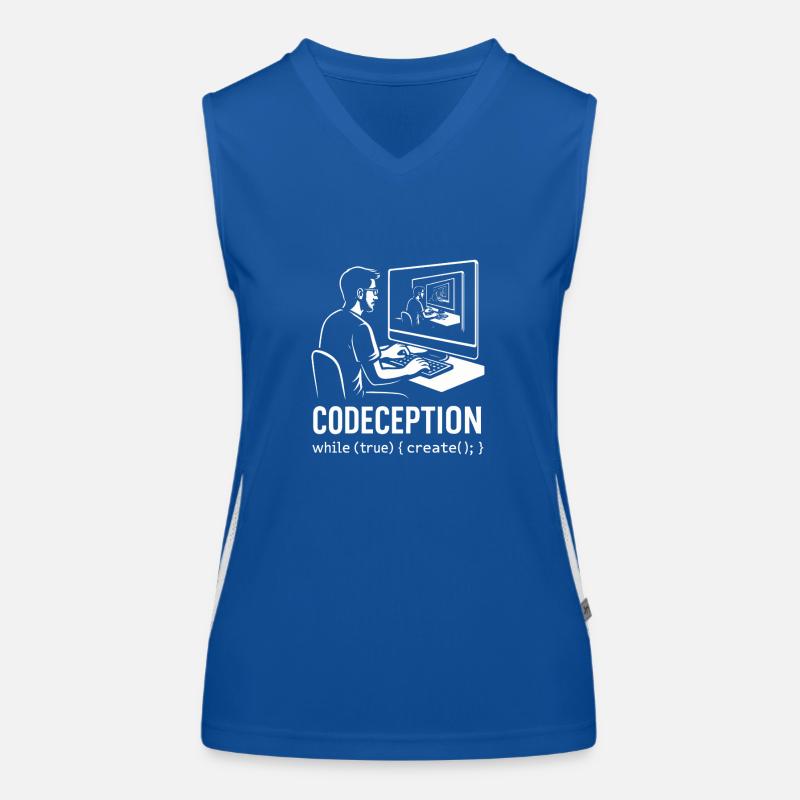 Codeception Débardeur respirant contrasté Femme