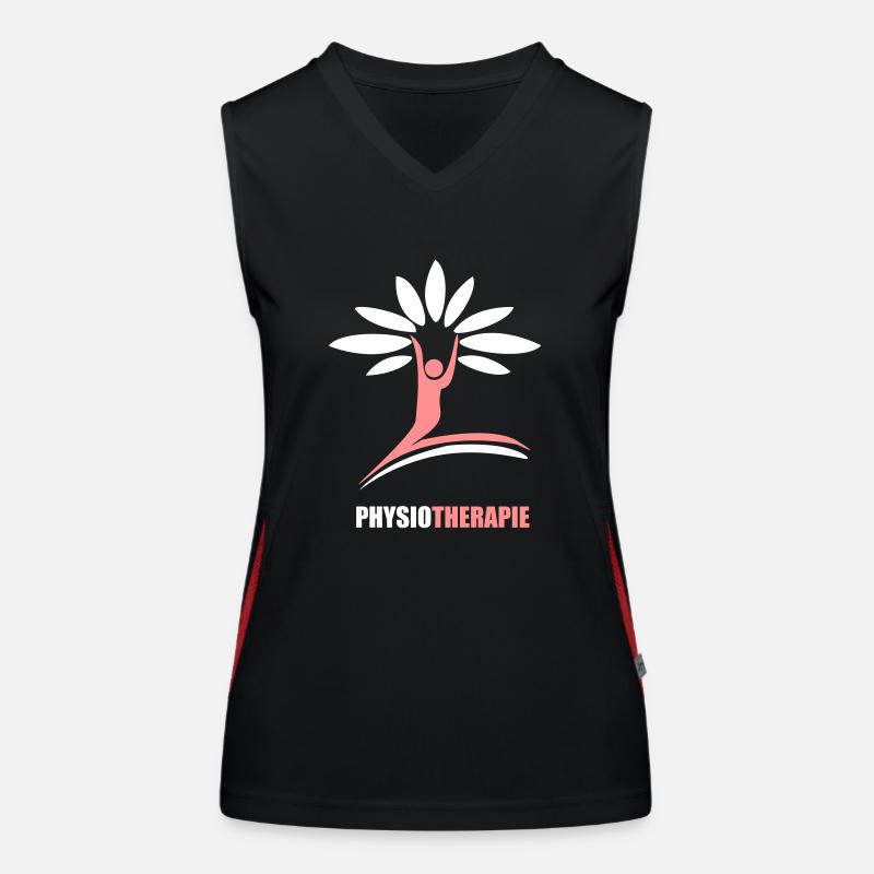 Physiotherapy tree Women's Functional Contrast Tank Top