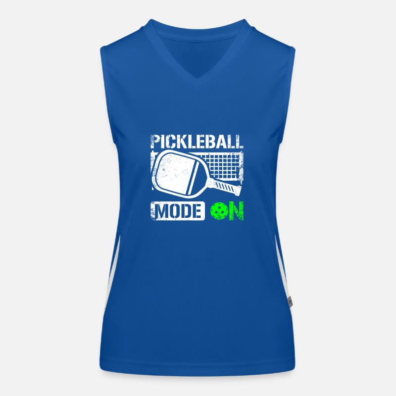 Pickleball mode on Funktionelles Kontrast-Tank Top für Frauen
