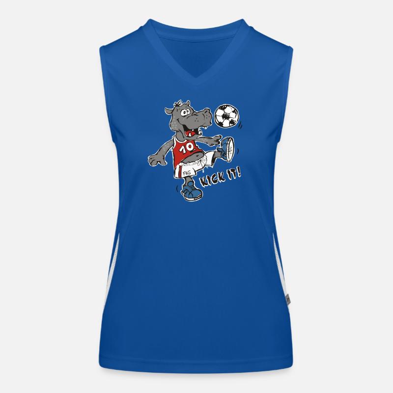 Kick it! Women's Functional Contrast Tank Top