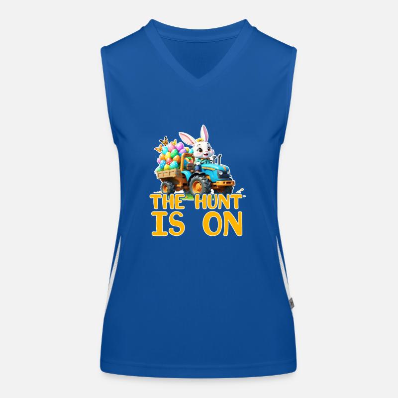 La chasse est lancée Débardeur respirant contrasté Femme