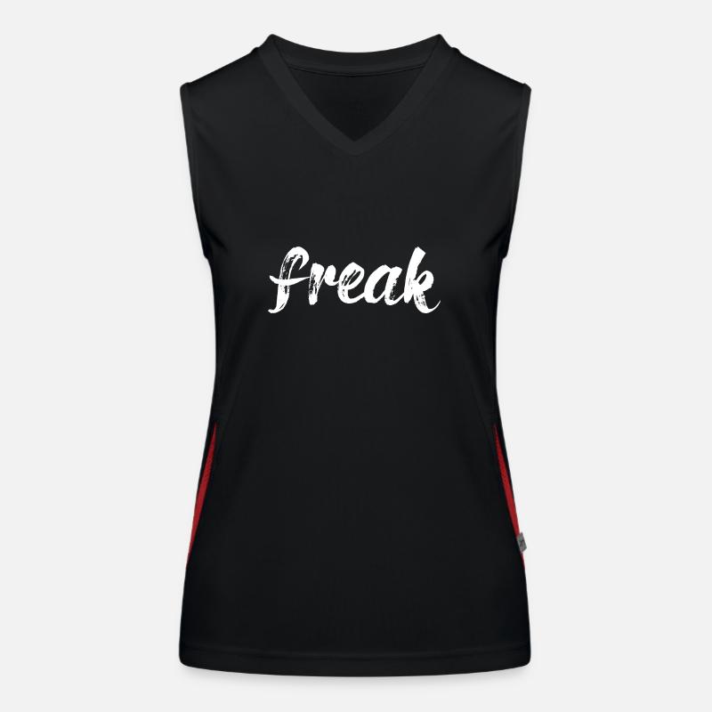 Freak Funktionelles Kontrast-Tank Top für Frauen
