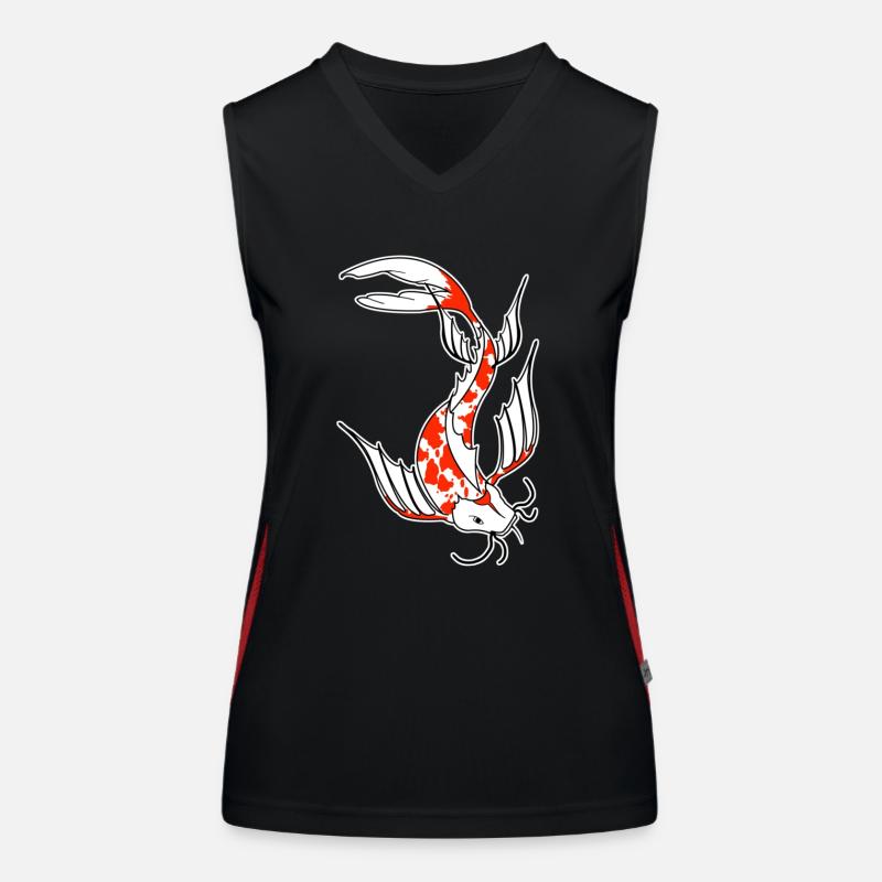 koi Débardeur respirant contrasté Femme