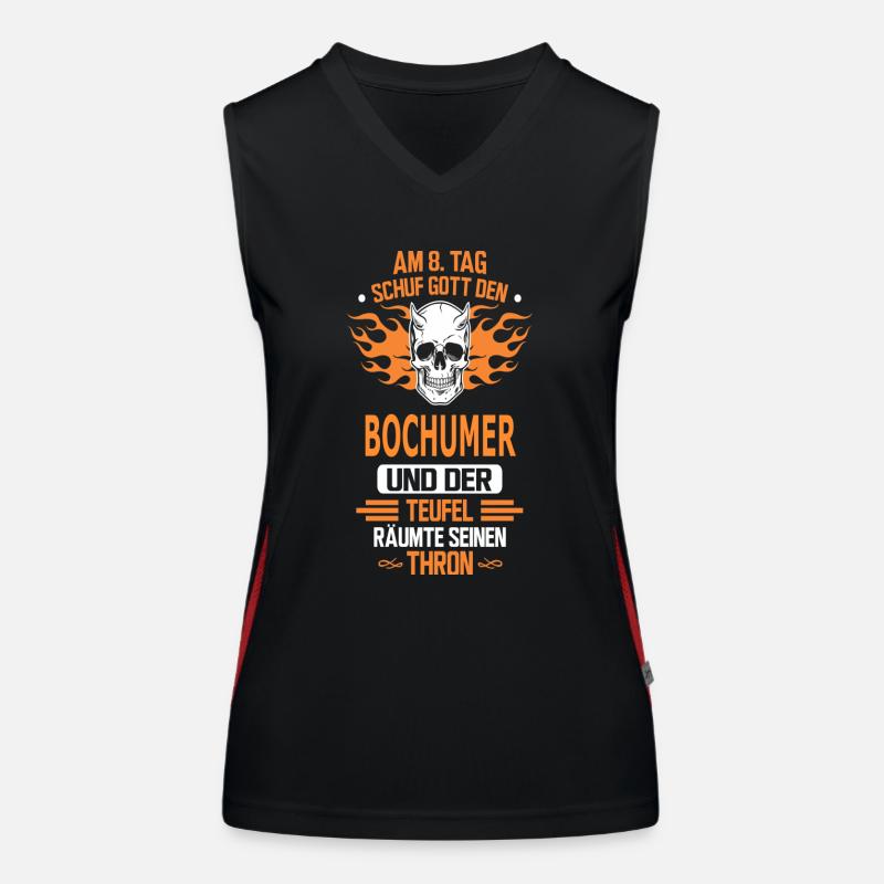 BOCHUMER Funktionelles Kontrast-Tank Top für Frauen