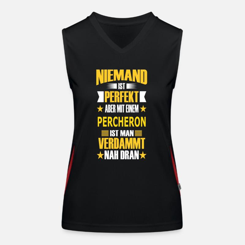PERCHERON Funktionelles Kontrast-Tank Top für Frauen