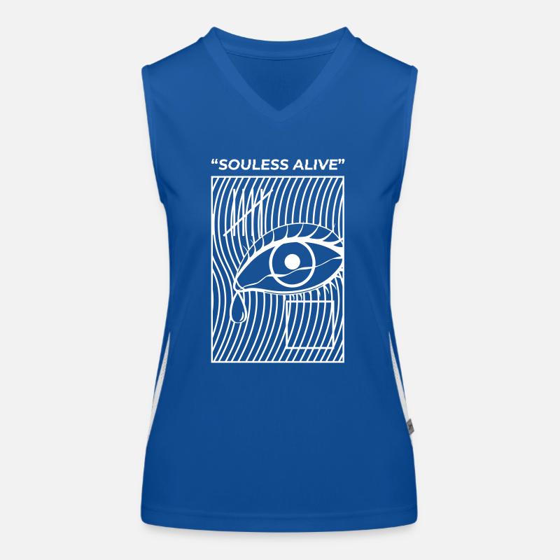 Souless Lebendig Funktionelles Kontrast-Tank Top für Frauen