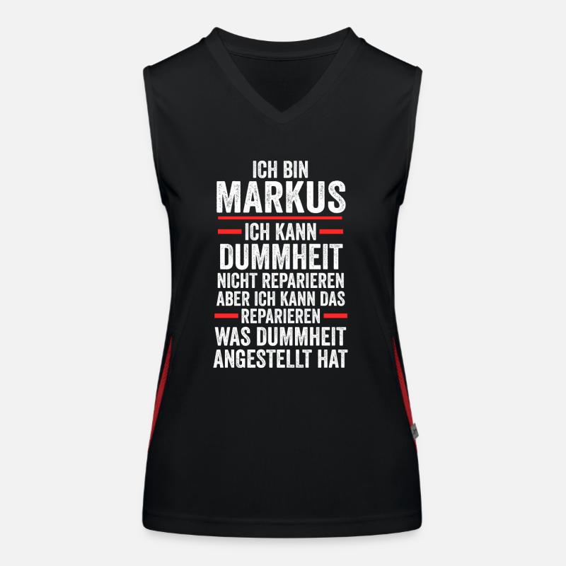 Markus Women's Functional Contrast Tank Top