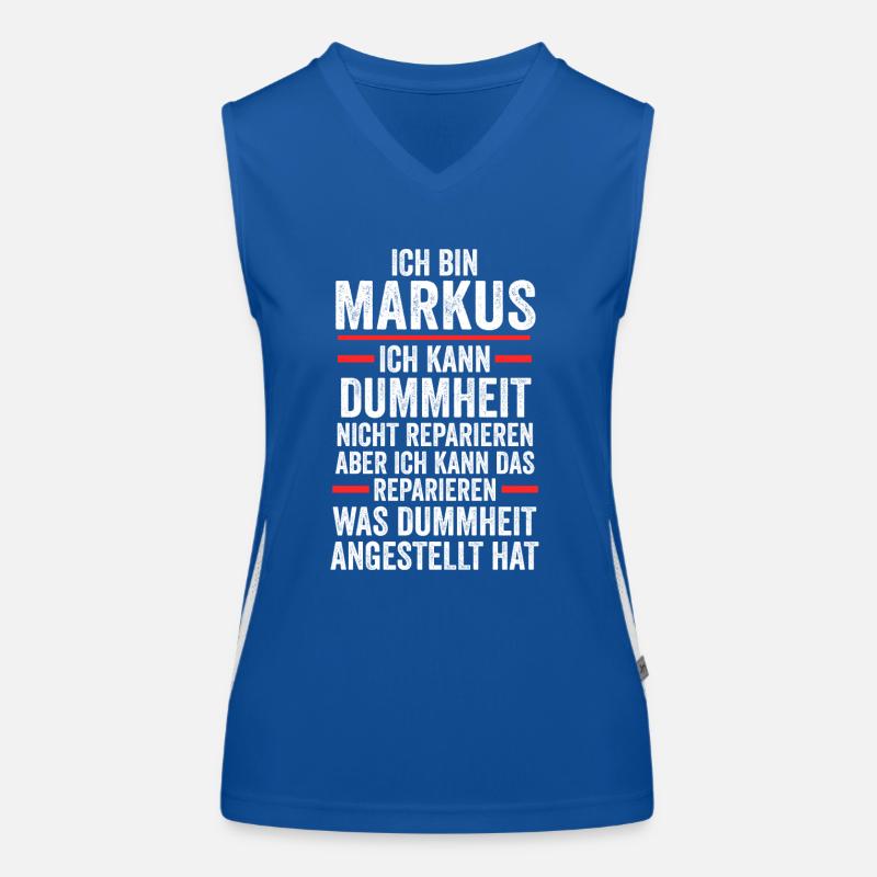 Markus Funktionelles Kontrast-Tank Top für Frauen