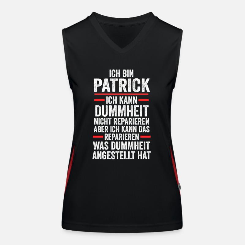 Patrick Funktionelles Kontrast-Tank Top für Frauen