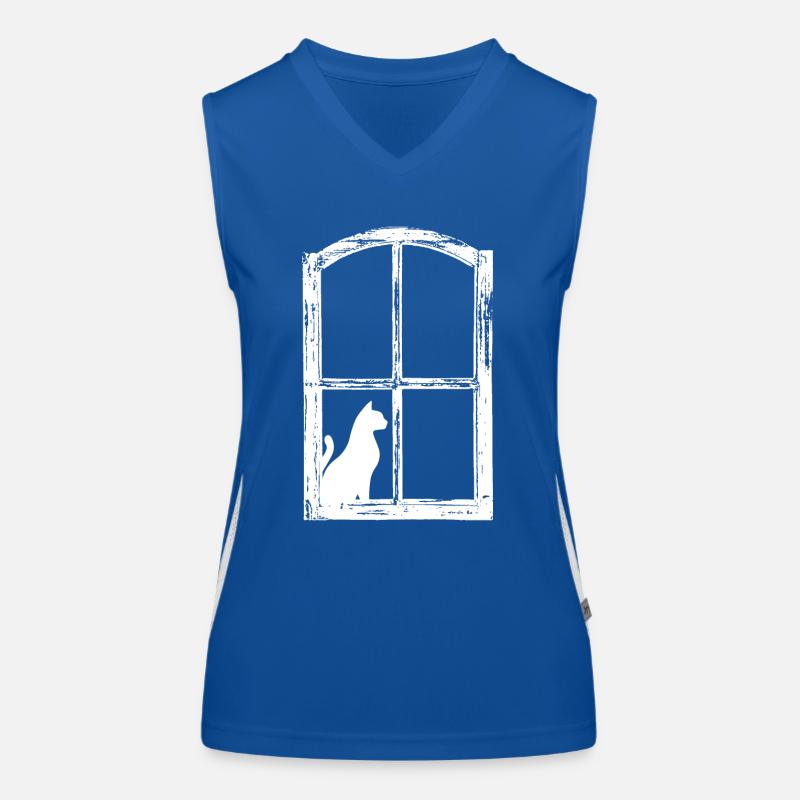 Chat Débardeur respirant contrasté Femme