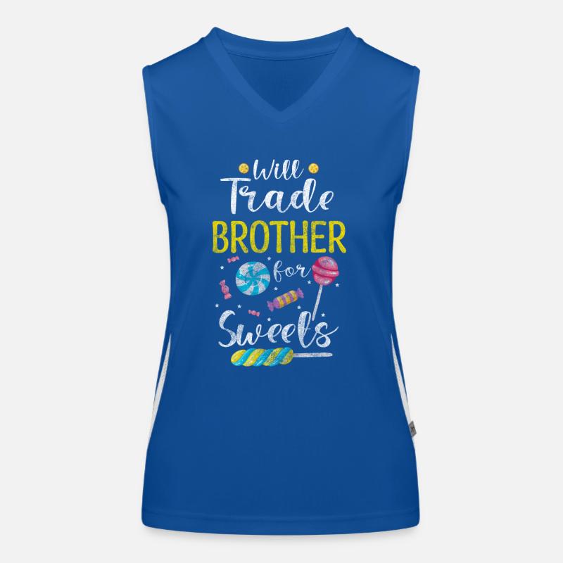 Süßigkeiten Kinder Törtchen Funktionelles Kontrast-Tank Top für Frauen
