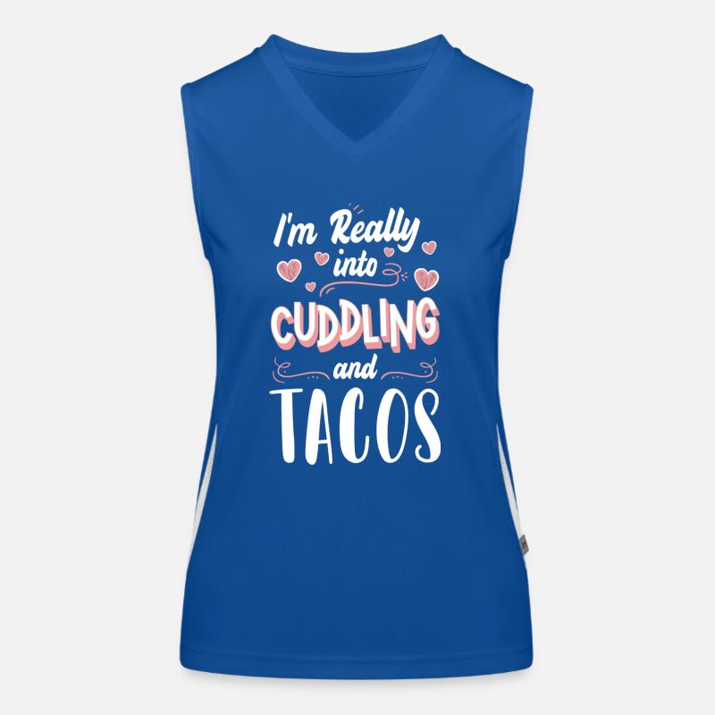 Amour, étreinte, affection Débardeur respirant contrasté Femme