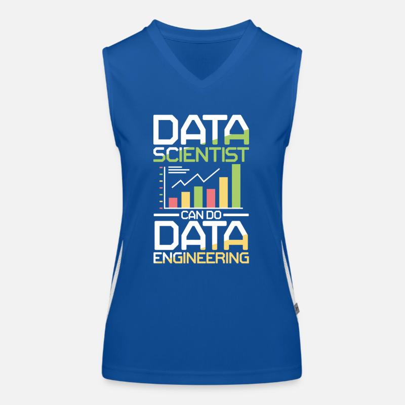 Data Scientists Can Do Data Engineering Funktionelles Kontrast-Tank Top für Frauen