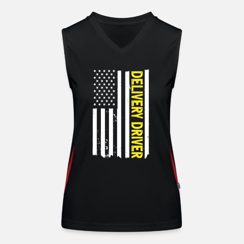 Supplier Package Delivery Women's Functional Contrast Tank Top