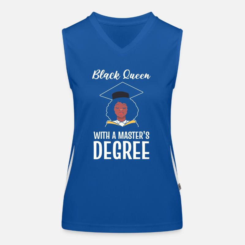 Master Studium Abschlussfeier Funktionelles Kontrast-Tank Top für Frauen