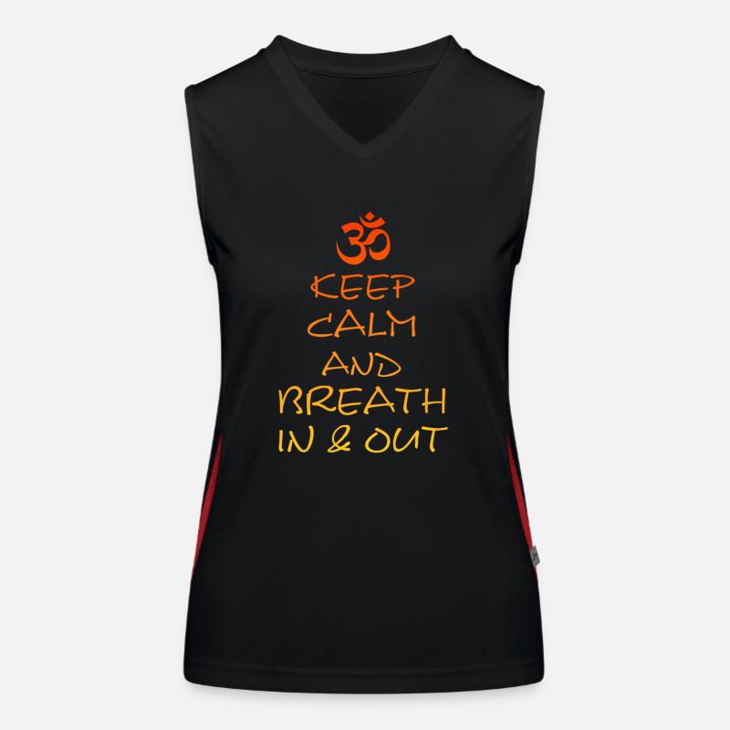 Yoga Funktionelles Kontrast-Tank Top für Frauen