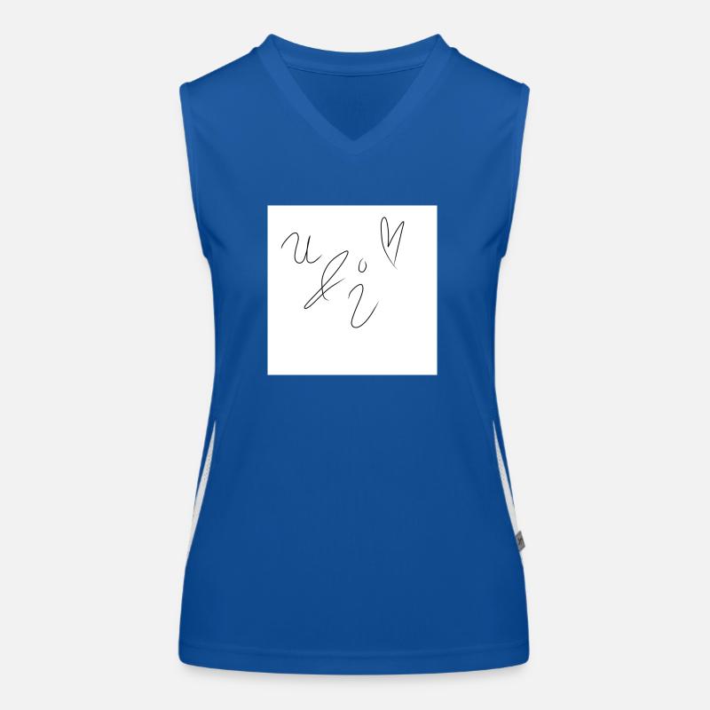 U&I Funktionelles Kontrast-Tank Top für Frauen