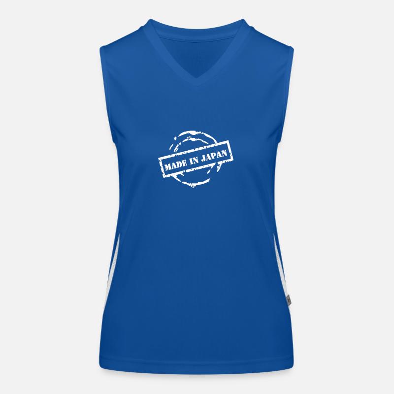 Made In Japan Funktionelles Kontrast-Tank Top für Frauen