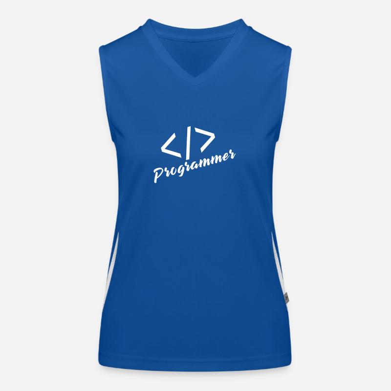 Programmierer Funktionelles Kontrast-Tank Top für Frauen