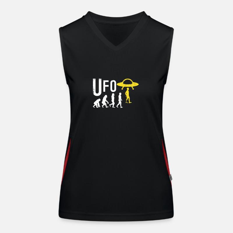 UFO Evolution Women's Functional Contrast Tank Top