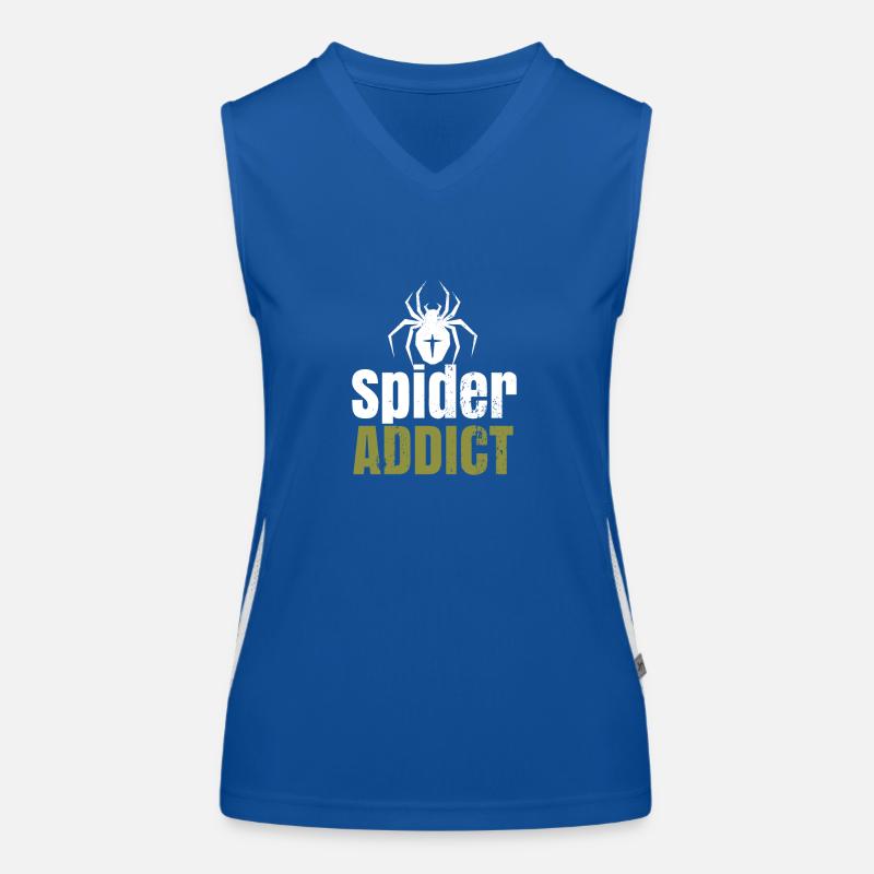 Spinne Funktionelles Kontrast-Tank Top für Frauen