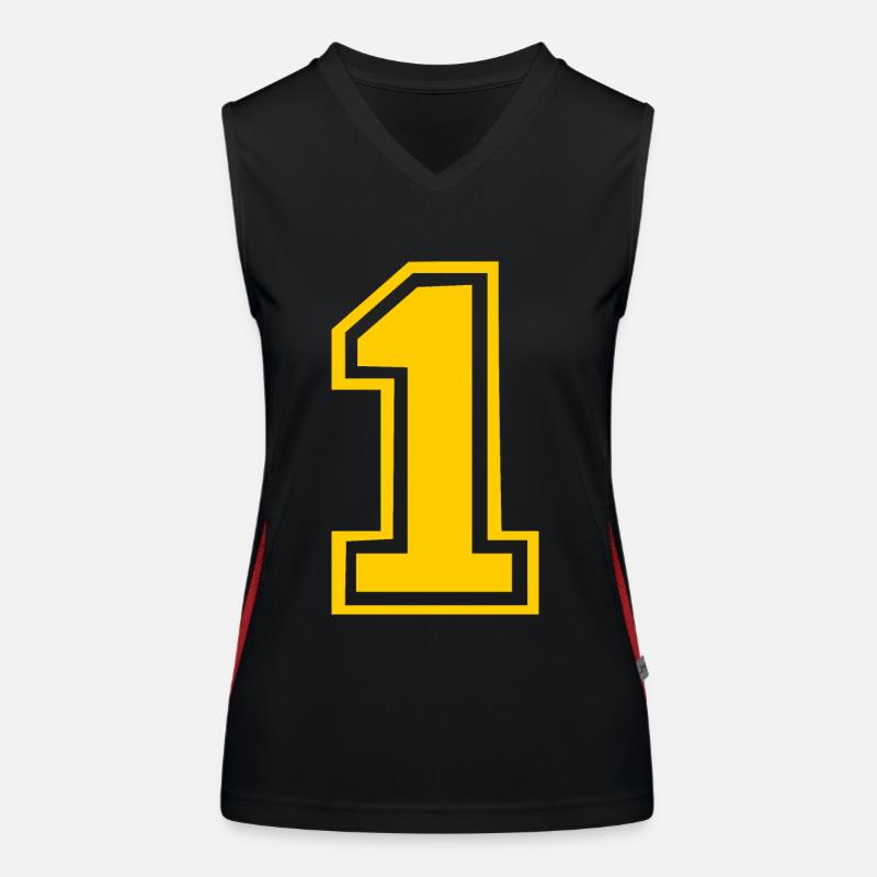 1 Funktionelles Kontrast-Tank Top für Frauen
