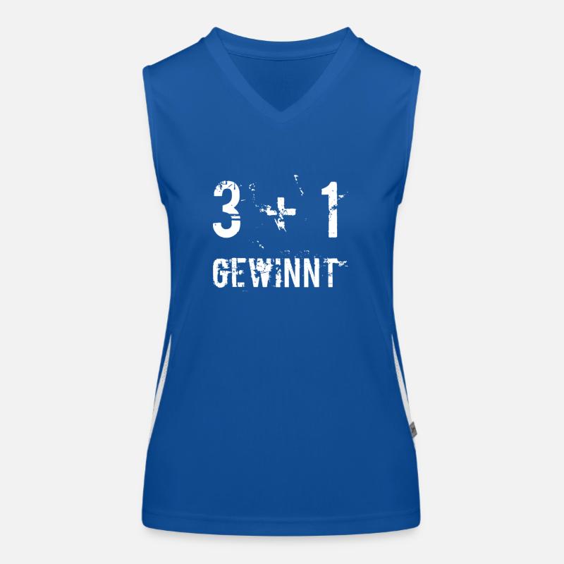 3 + 1 GEWINNT! Cool-trendiges Original-Design. NEU Funktionelles Kontrast-Tank Top für Frauen