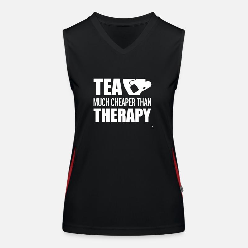 Tea Funktionelles Kontrast-Tank Top für Frauen