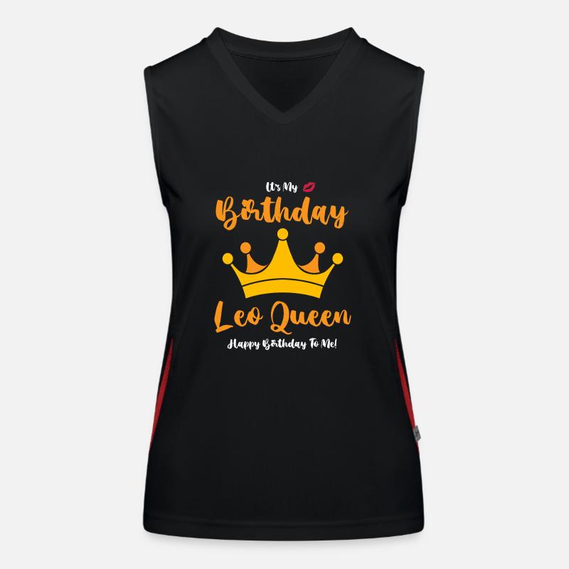 Zodiac sign Leo Women's Functional Contrast Tank Top