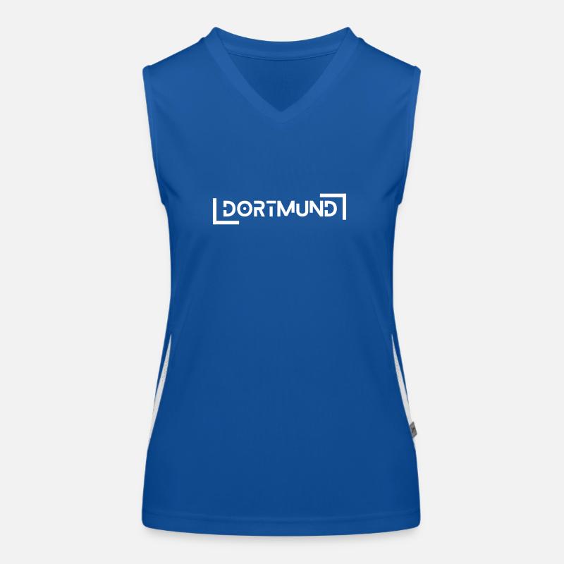 Dortmund Débardeur respirant contrasté Femme