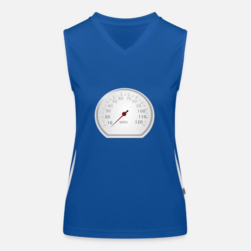 speedometer Women's Functional Contrast Tank Top