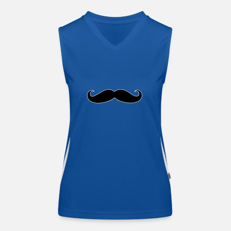 Mustache / Mustache Women's Functional Contrast Tank Top