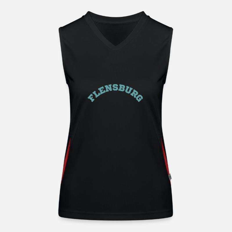 Flensburg Funktionelles Kontrast-Tank Top für Frauen