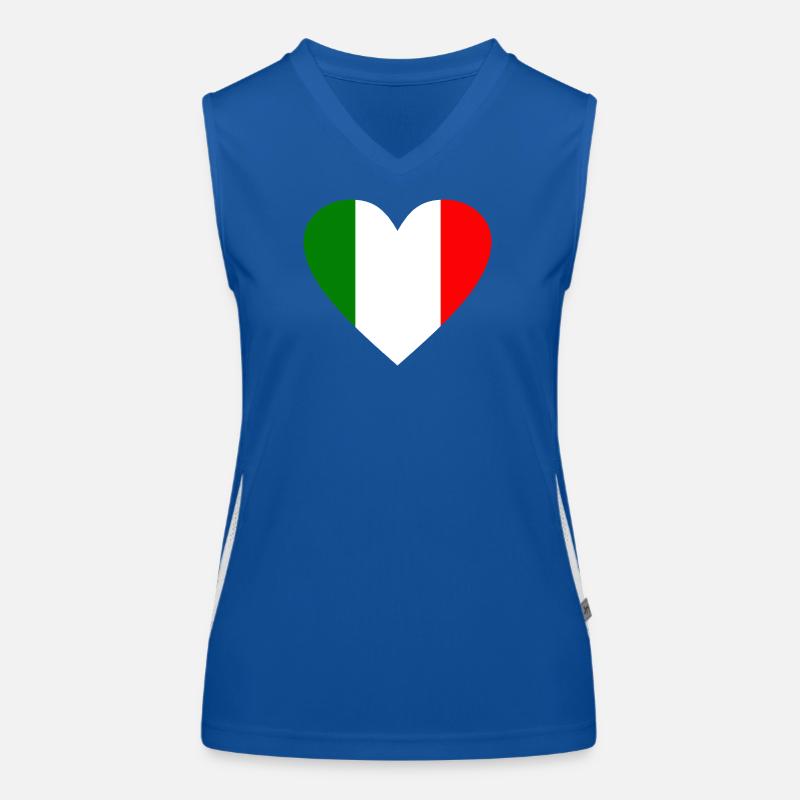 Italie Débardeur respirant contrasté Femme