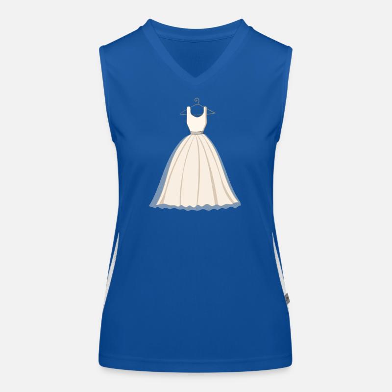 ROBE DE MARIÉE Débardeur respirant contrasté Femme