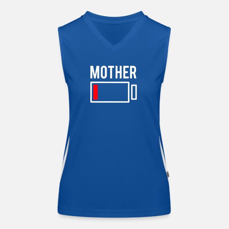Mutter Mama Muttertag Mami Partnerlook Verlobung Funktionelles Kontrast-Tank Top für Frauen