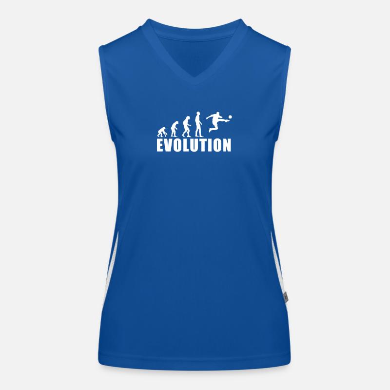 EVOLUTION FOOTBALL Player Striker Gift Women's Functional Contrast Tank Top