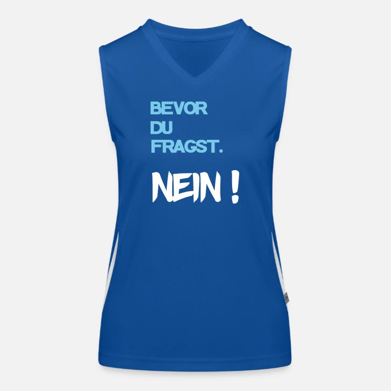 Un modo di dire Top sportivo da donna in contrasto cromatico