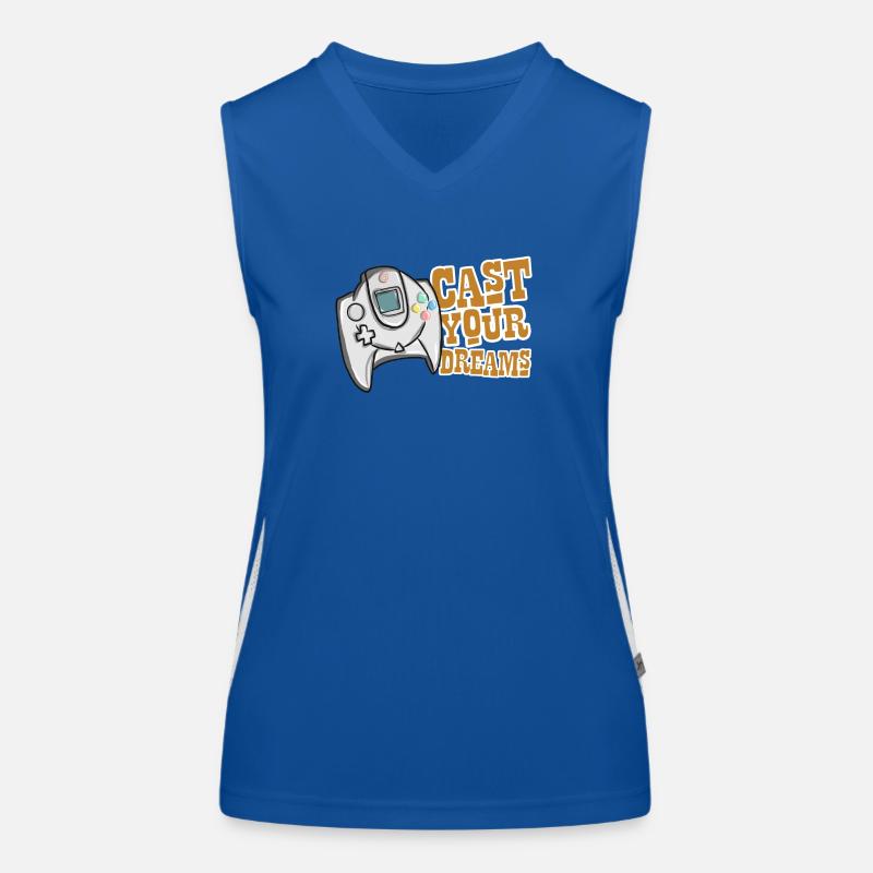 Game Zocken Geschenk Funktionelles Kontrast-Tank Top für Frauen