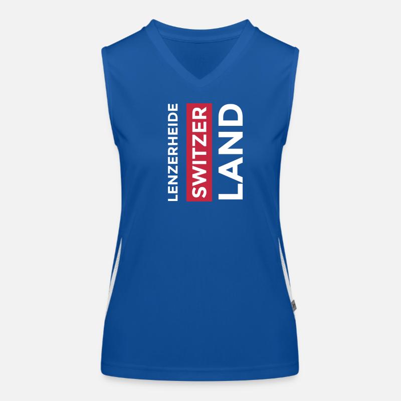 Lenzerheide Souvenir Graubünden Switzerland Women's Functional Contrast Tank Top