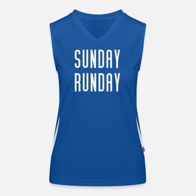 Sunday Runday Women's Functional Contrast Tank Top